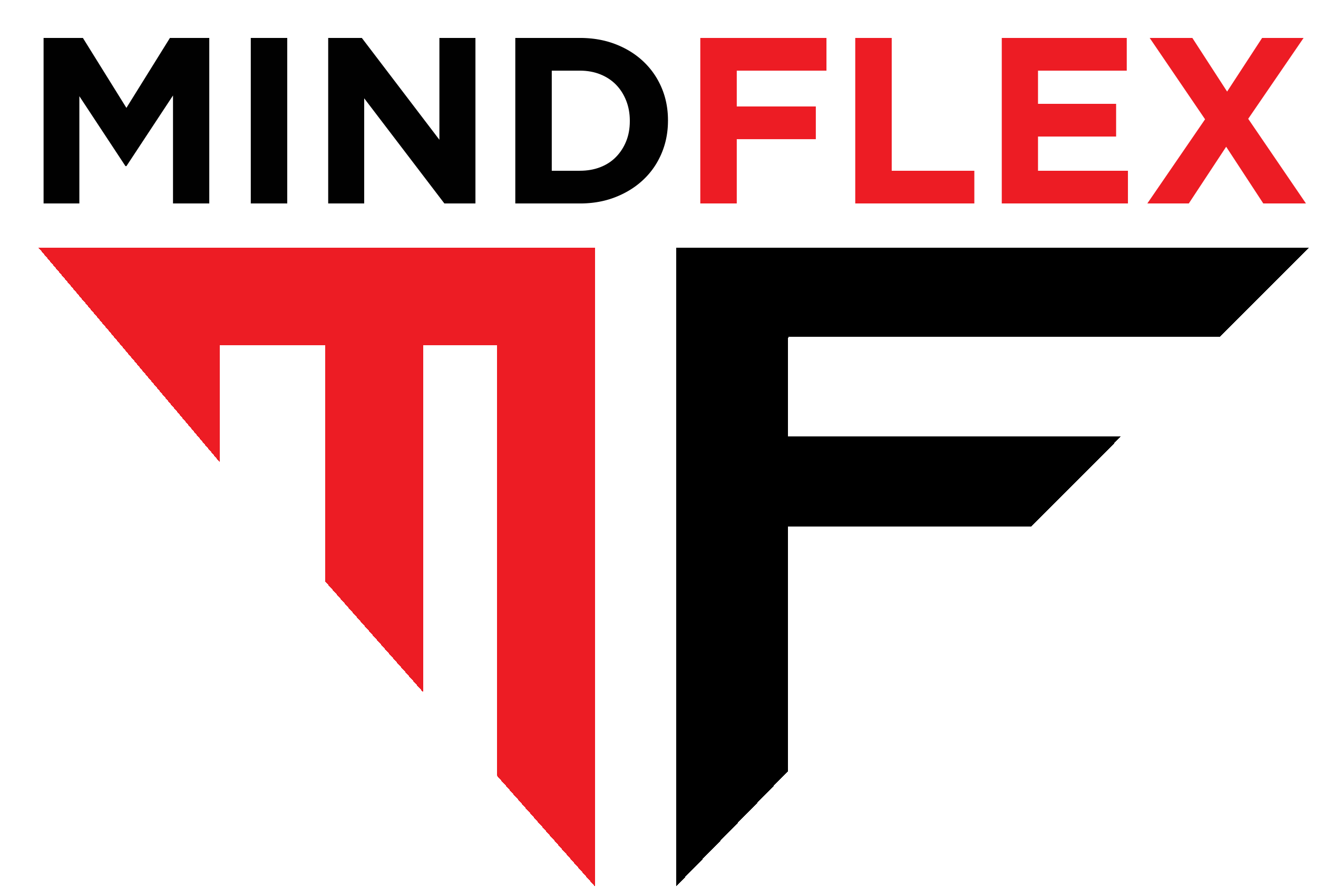 MindFlex Logo Black Red